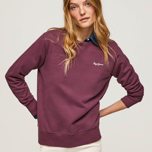 Pepe Jeans Γυναικείο φούτερ Calista Crew Basic Logo Sweatshirt